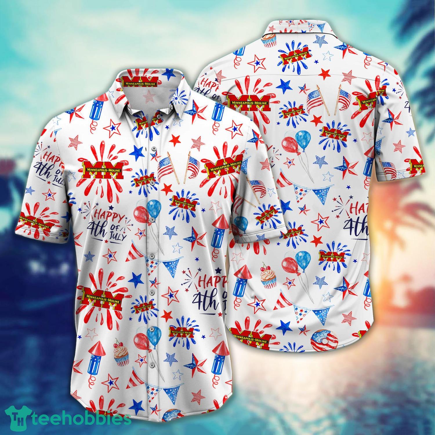 Minneapolis Moline Happy 4th Of July Hawaiian Shirt Holiday Gift For Men Women Product Photo 1