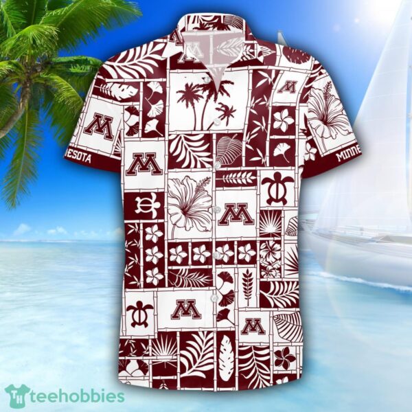 Minnesota Golden Gophers 3D Hawaiian Shirt Special Beach Pattern Hawaii Shirt Product Photo 2