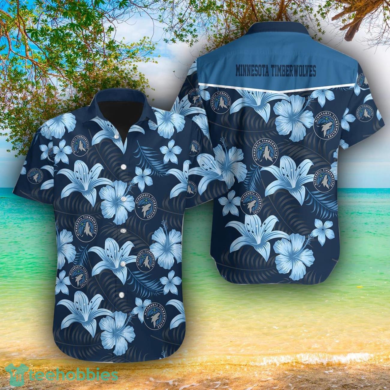 Minnesota Timberwolves AOP Hawaiian Shirt For Men And Women Summer Gift Product Photo 1
