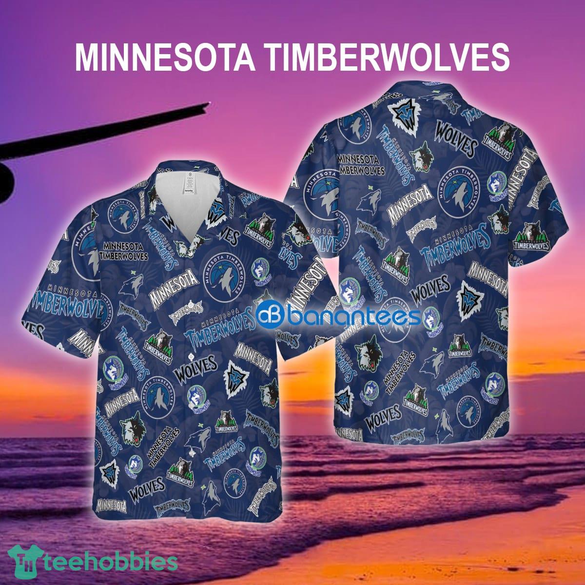 Minnesota Timberwolves Hawaiian Shirt Pattern Logo Gift Summer - Minnesota Timberwolves Hawaiian Shirt Pattern Logo Gift Summer