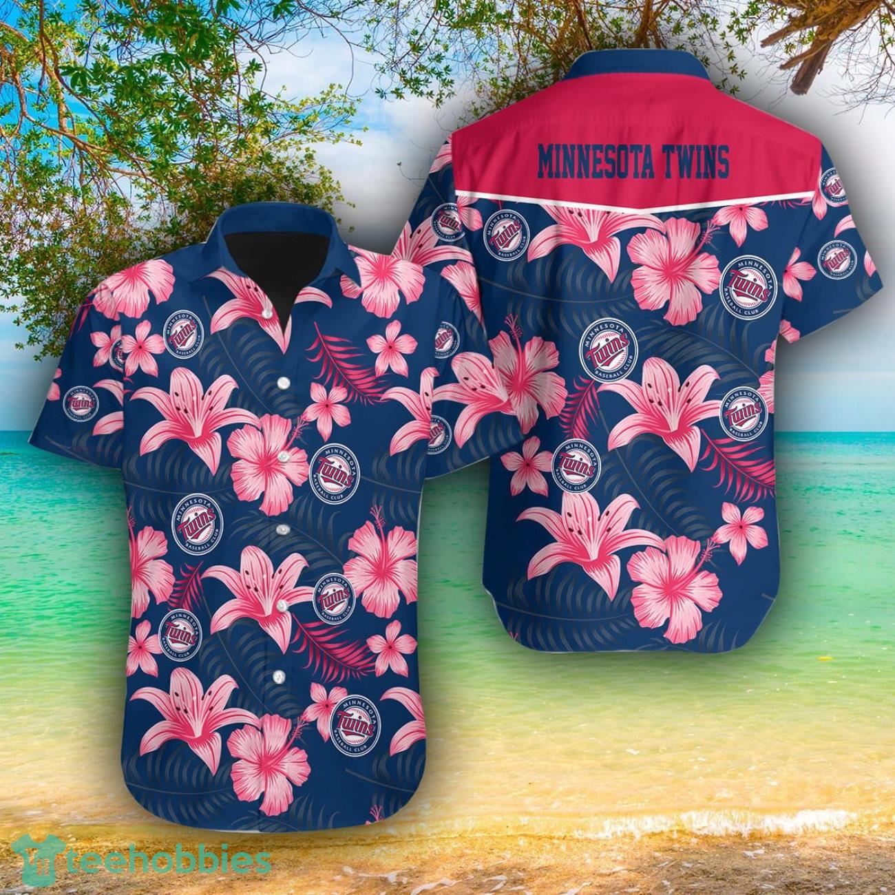 Minnesota Twins AOP Hawaiian Shirt For Men And Women Summer Gift Product Photo 1