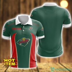 Minnesota Wild 3D Polo Shirt Personalized Name Gift Ideas For Fans Product Photo 1