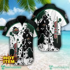 Minnesota Wild Sports Team Player 3D Hawaiian Shirt For Fans Product Photo 1