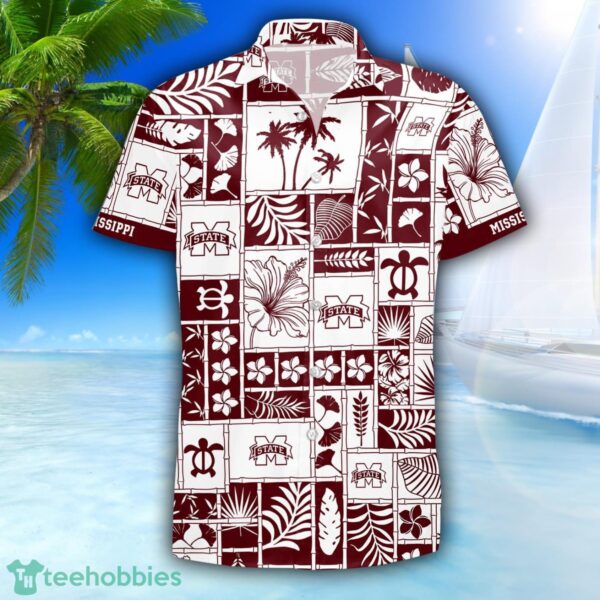 Mississippi State Bulldogs 3D Hawaiian Shirt Special Beach Pattern Hawaii Shirt Product Photo 2