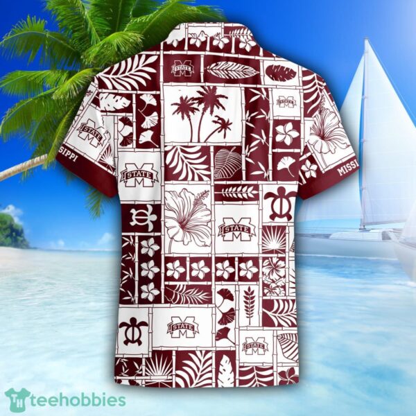 Mississippi State Bulldogs 3D Hawaiian Shirt Special Beach Pattern Hawaii Shirt Product Photo 3