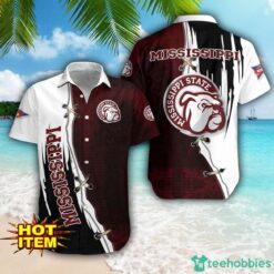 Mississippi State Bulldogs Logo Team Printed 3D Hawaiian Shirt Beach Summer Gift Product Photo 1