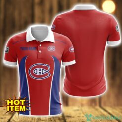 Montreal Canadiens 3D Polo Shirt Personalized Name Gift Ideas For Fans Product Photo 1