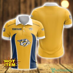 Nashville Predators 3D Polo Shirt Personalized Name Gift Ideas For Fans Product Photo 1