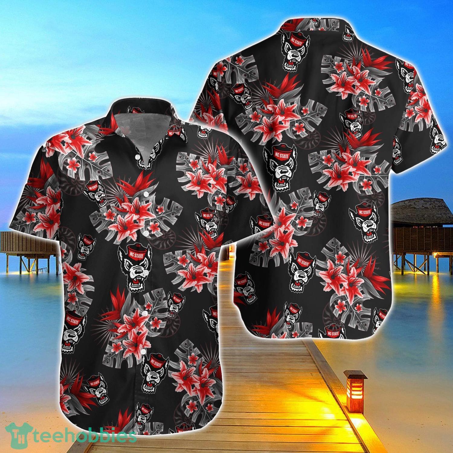 NC State Wolfpack Tide Aloha Hawaiian Shirt Gifts For Summer Vacation Product Photo 1