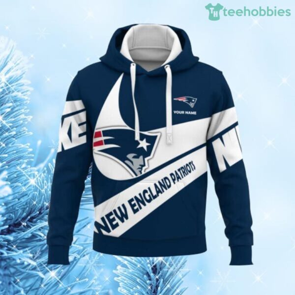 New England Patriots-Unisex 3D Hoodie And Long Pant Nike Pattern Best Gift For Fans Product Photo 1
