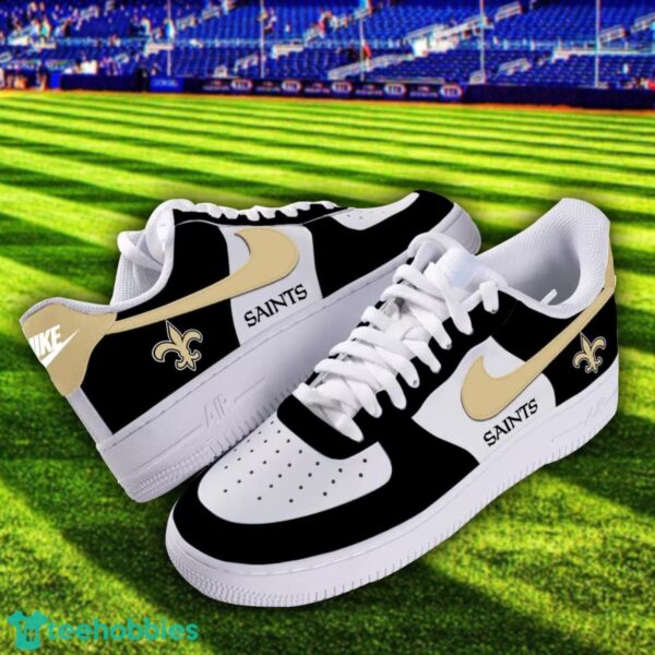 New Orleans Saints Air Force Shose For Fans AF1 NFL Sneakers Product Photo 1