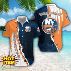 New York Islanders Logo Team Printed 3D Hawaiian Shirt Beach Summer Gift Product Photo 1