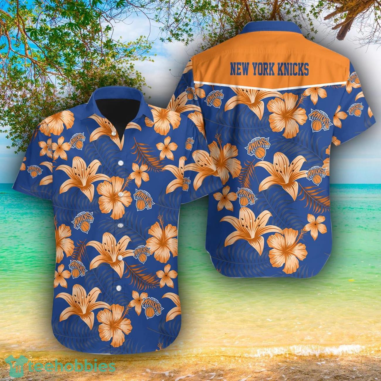 New York Knicks AOP Hawaiian Shirt For Men And Women Summer Gift Product Photo 1