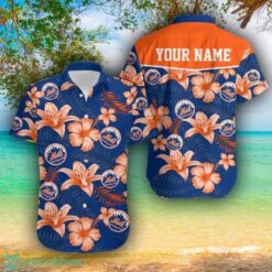 New York Mets 3D Hawaii Shirt For Men And Women Custom Name Product Photo 1