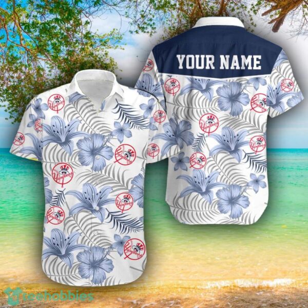 New York Yankees 3D Hawaii Shirt For Men And Women Custom Name Product Photo 1