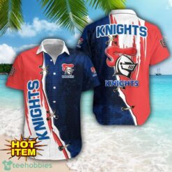 Newcastle Knights Logo Team Printed 3D Hawaiian Shirt Beach Summer Gift Product Photo 1