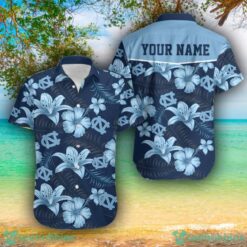 North Carolina Tar Heels 3D Hawaii Shirt For Men And Women Custom Name Product Photo 1