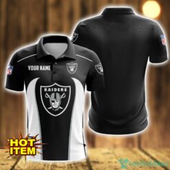 Oakland Raiders 3D Polo Shirt Personalized Name Gift Ideas For Fans Product Photo 1