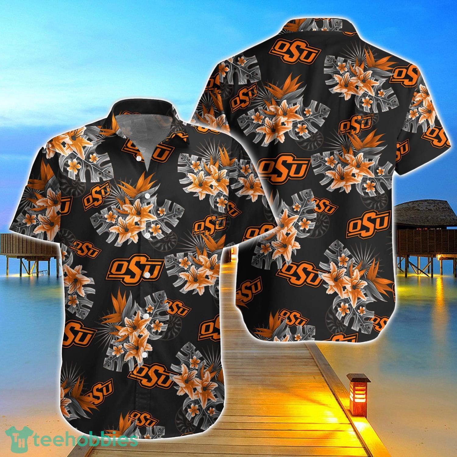 Oklahoma State Cowboys Tide Aloha Hawaiian Shirt Gifts For Summer Vacation Product Photo 1