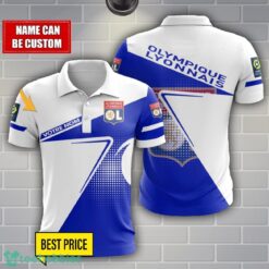 Olympique Lyonnais Polo Shirt Personalized Name Product Photo 1