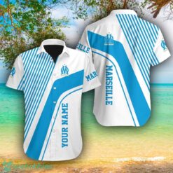 Olympique Marseille AOP Hawaiian Shirt For Men And Women Summer Gift Custom Name Product Photo 1