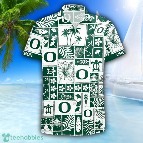 Oregon Ducks 3D Hawaiian Shirt Special Beach Pattern Hawaii Shirt Product Photo 2