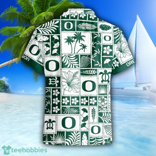 Oregon Ducks 3D Hawaiian Shirt Special Beach Pattern Hawaii Shirt Product Photo 3