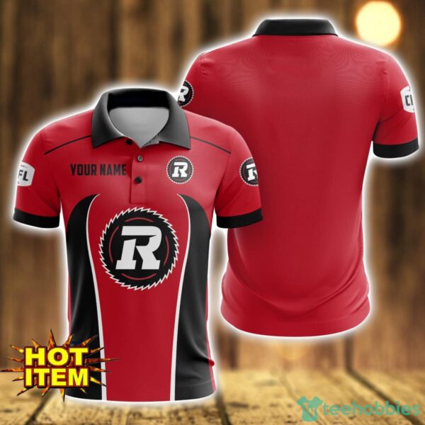 Ottawa Redblacks 3D Polo Shirt Personalized Name Gift Ideas For Fans Product Photo 1