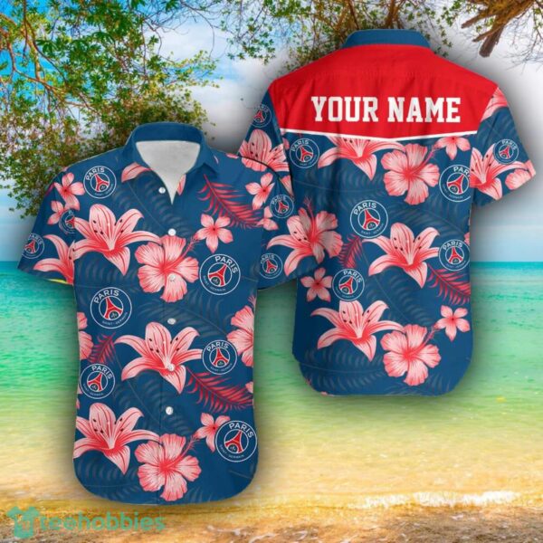 Paris Saint-Germai 3D Hawaii Shirt For Men And Women Custom Name Product Photo 1