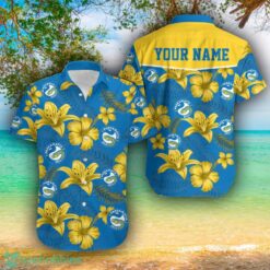 Parramatta Eels 3D Hawaii Shirt For Men And Women Custom Name Product Photo 1