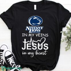 Penn State Nittany Lions Jesus T-Shirt Hoodie Sweatshirt Product Photo 3