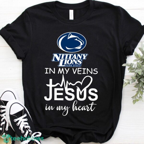 Penn State Nittany Lions Jesus T-Shirt Hoodie Sweatshirt Product Photo 3