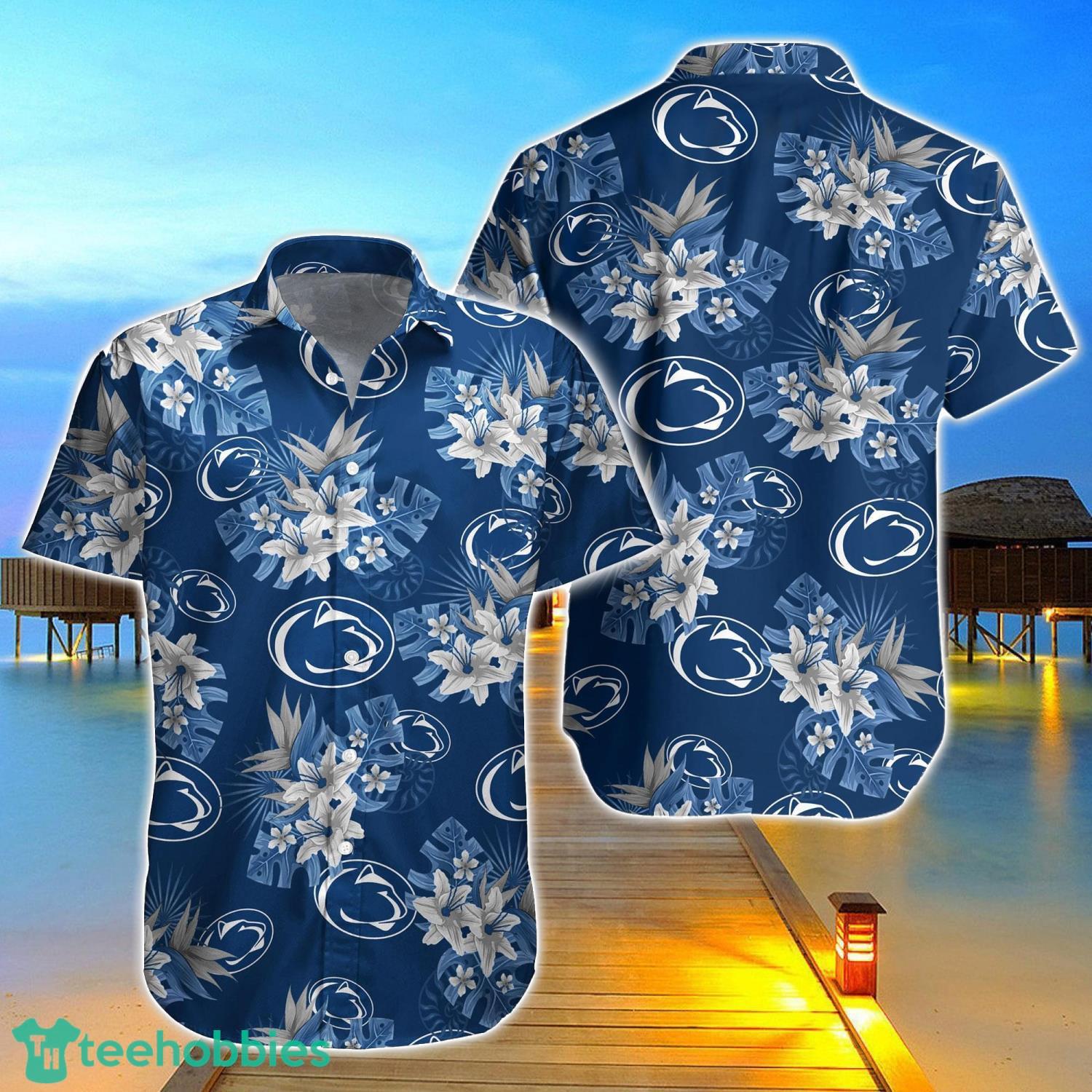 Penn State Nittany Lions Tide Aloha Hawaiian Shirt Gifts For Summer Vacation Product Photo 1