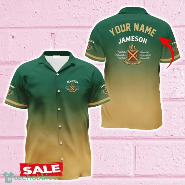 Personalized Jameson Gradient Hawaiian Shirt Beer For Men Women Summer Beach - Personalized Jameson Gradient Hawaiian Shirt Beer For Men Women Summer Beach