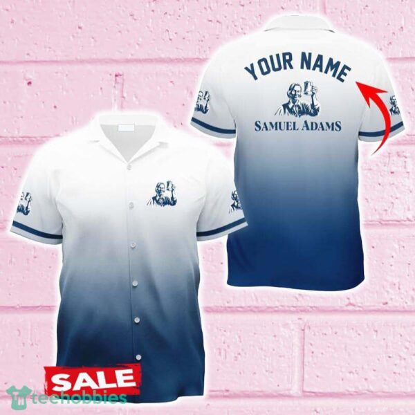 Personalized Samuel Adams Gradient Hawaiian Shirt Beer For Men Women Summer Beach - Personalized Samuel Adams Gradient Hawaiian Shirt Beer For Men Women Summer Beach