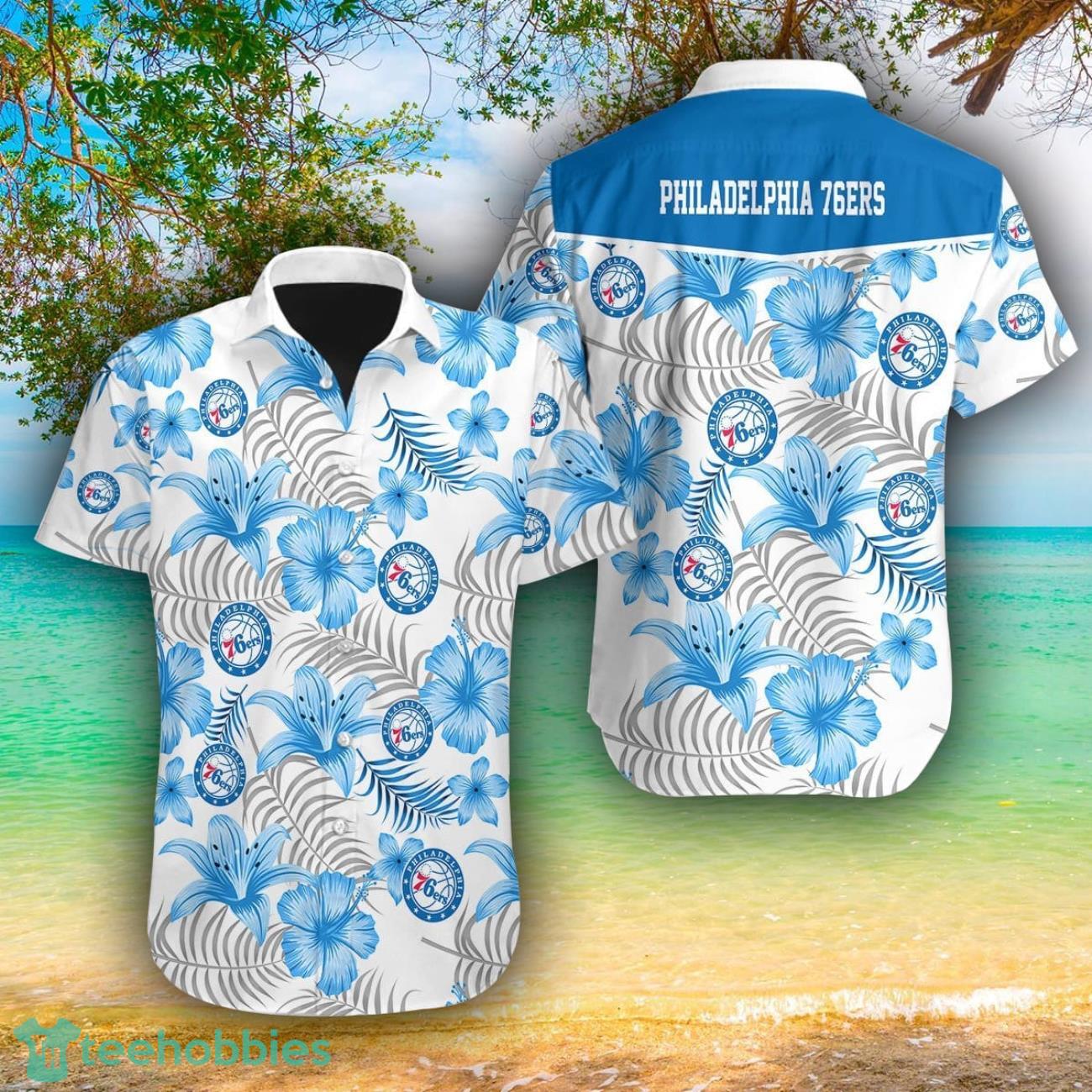 Philadelphia 76ers AOP Hawaiian Shirt For Men And Women Summer Gift Product Photo 1