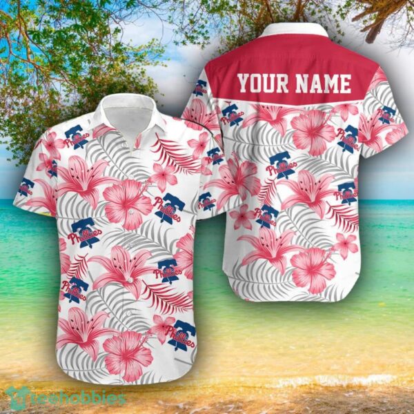 Philadelphia Phillies 3D Hawaii Shirt For Men And Women Custom Name Product Photo 1