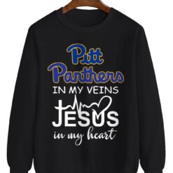 Pittsburgh Panthers Jesus T-Shirt Hoodie Sweatshirt Product Photo 2