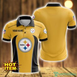 Pittsburgh Steelers 3D Polo Shirt Personalized Name Gift Ideas For Fans Product Photo 1