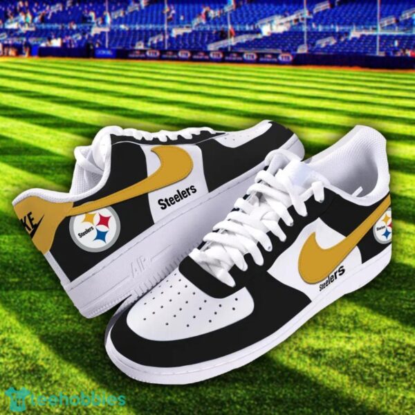 Pittsburgh Steelers Air Force Shose For Fans AF1 NFL Sneakers Product Photo 1