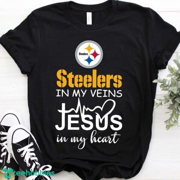 Pittsburgh Steelers Jesus T-Shirt Hoodie Sweatshirt Product Photo 3