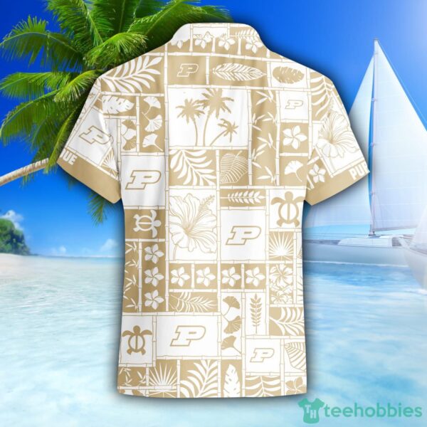 Purdue Boilermakers Hawaiian Shirt 3D Hawaiian Shirt Special Beach Pattern Hawaii Shirt Product Photo 3