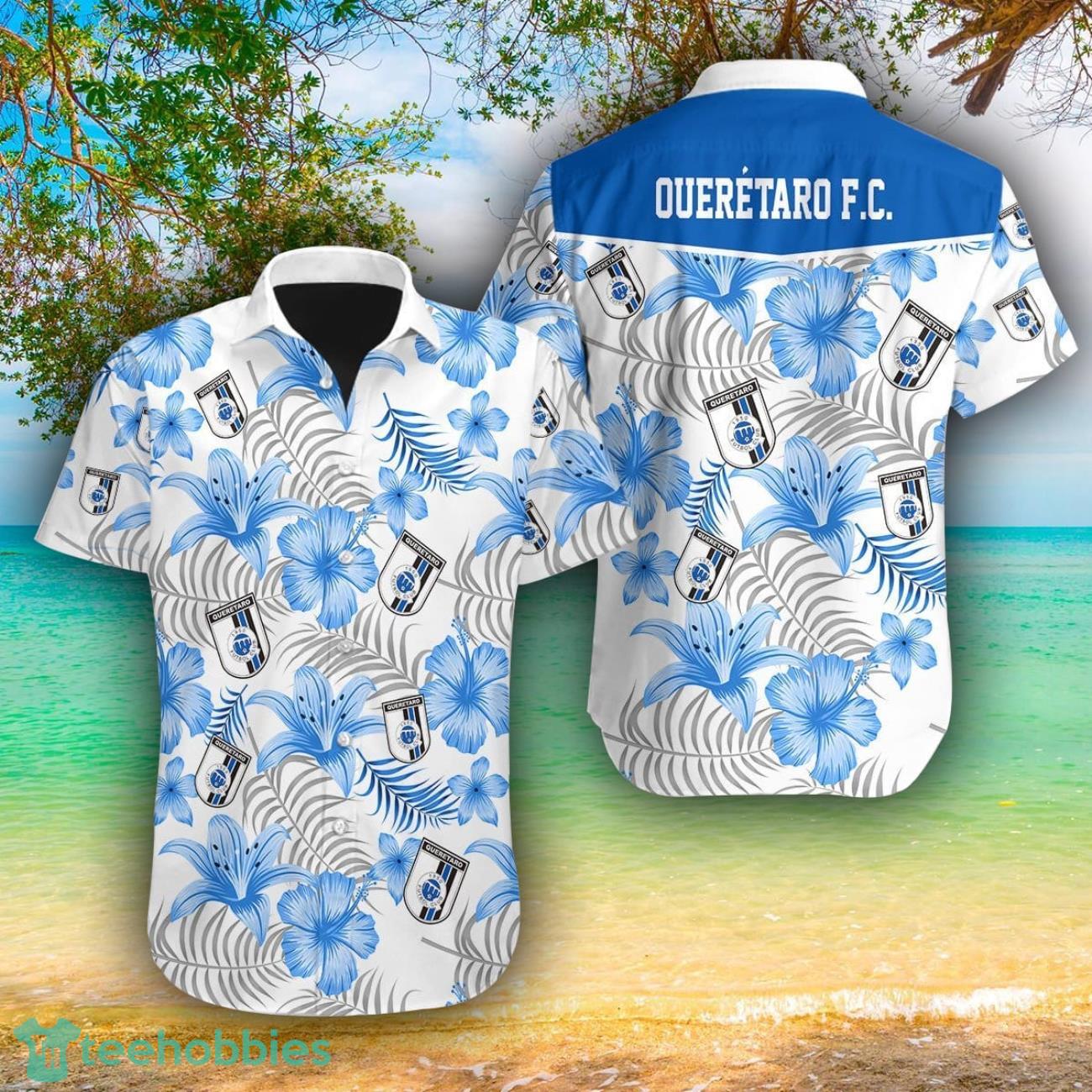 Querétaro FC AOP Hawaiian Shirt For Men And Women Summer Gift Product Photo 1