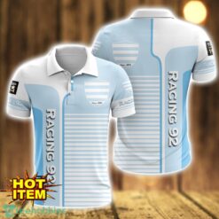 Racing 92 Striped 3D Polo Shirt For Men Product Photo 1