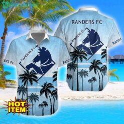 Randers FC Coconut Aloha Hawaiian Shirt And Shorts Beach Set For Men And Women Product Photo 1