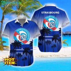 RC Strasbourg Alsace Coconut Aloha Hawaiian Shirt And Shorts Beach Set For Men And Women Product Photo 1