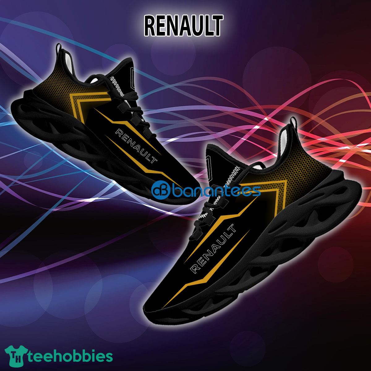 Renault Car Racing Chunky Sneaker Black Logo Max Soul Shoes image Renault Car Racing Chunky Sneaker Black Logo Max Soul Shoes - Renault Car Racing New Design Max Soul Shoes Photo 2