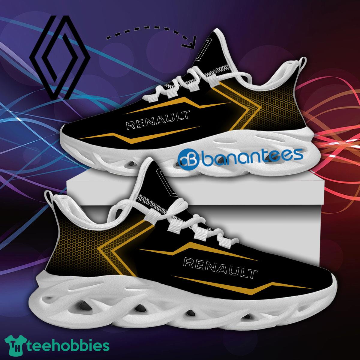 Renault Car Racing Chunky Sneaker Black Logo Max Soul Shoes image Renault Car Racing Chunky Sneaker Black Logo Max Soul Shoes - Renault Car Racing New Design Max Soul Shoes Photo 1