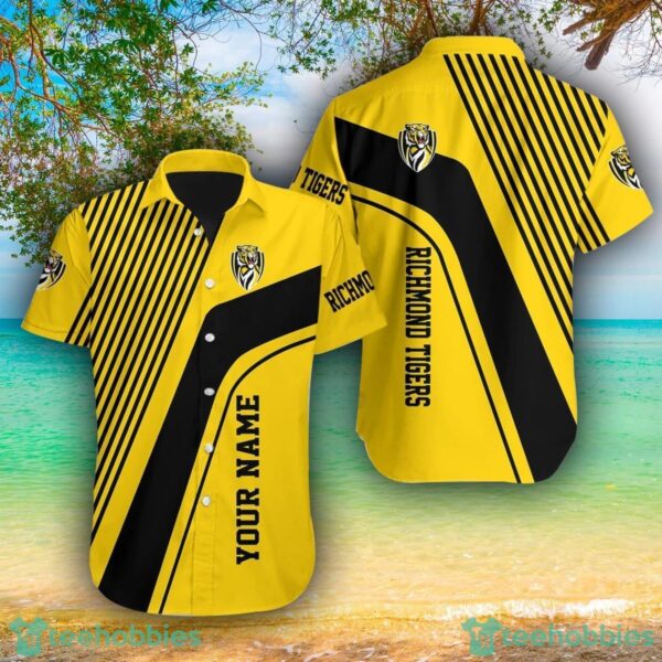Richmond Tigers AOP Hawaiian Shirt For Men And Women Summer Gift Custom Name Product Photo 1