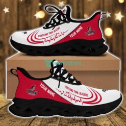 Running Sneakers NBA Portland Trail Blazers Personalized Max Soul Sneakers Gift Ideas For Fans image Running Sneakers NBA Portland Trail Blazers Personalized Max Soul Sneakers Gift Ideas For Fans Product Photo 2